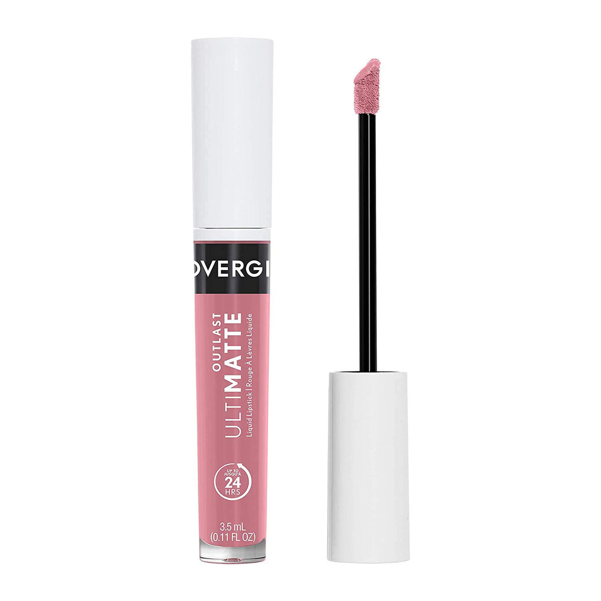 Covergirl Outlast Ultimatte Liquid Lip Color, 115 Yay Rosé, 0.12 Fl Oz, Long