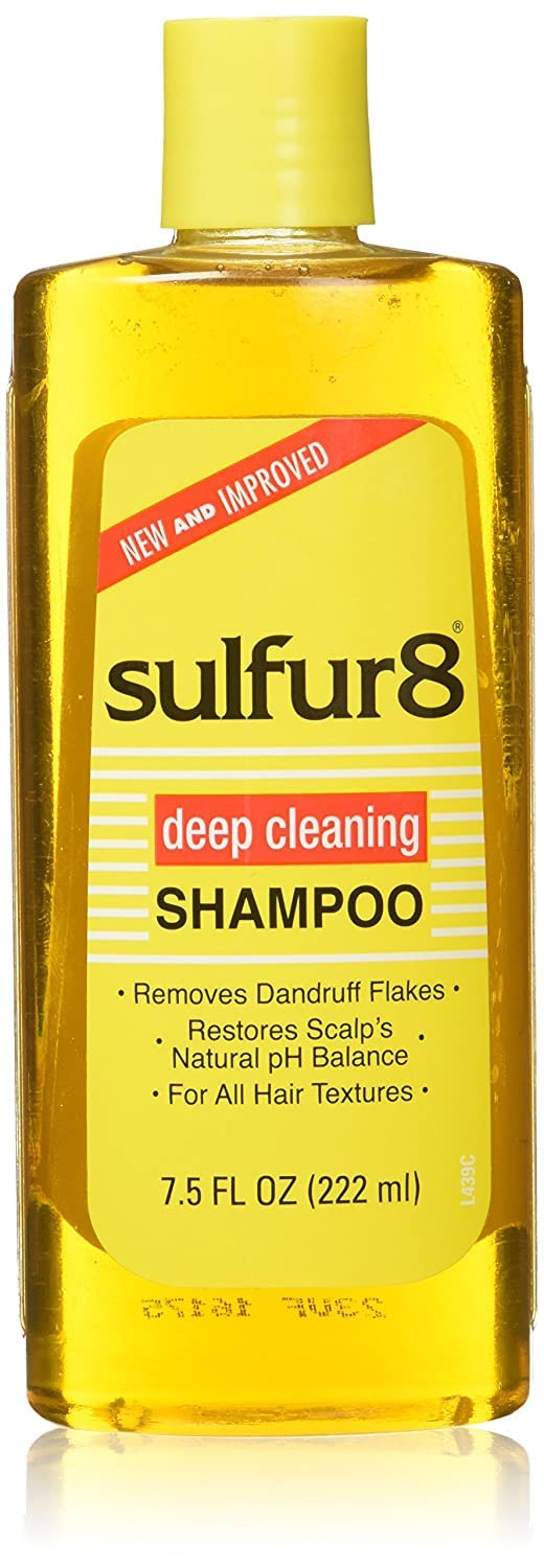 Sulfur 8 Deep Cleaning Shampoo For Dandruff, 7.5 Oz - Effective Anti-Dandruff Treatment