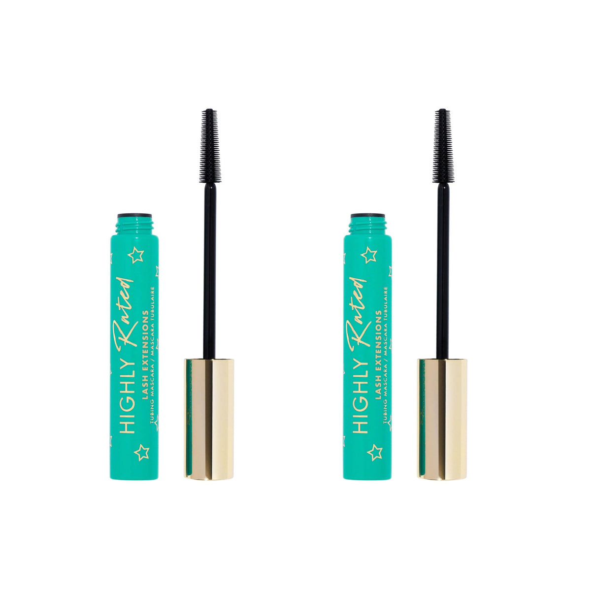 Milani Highly Rated Tubing Mascara - 2 Pack For Length & Lift - Black, 0.35 Fl Oz