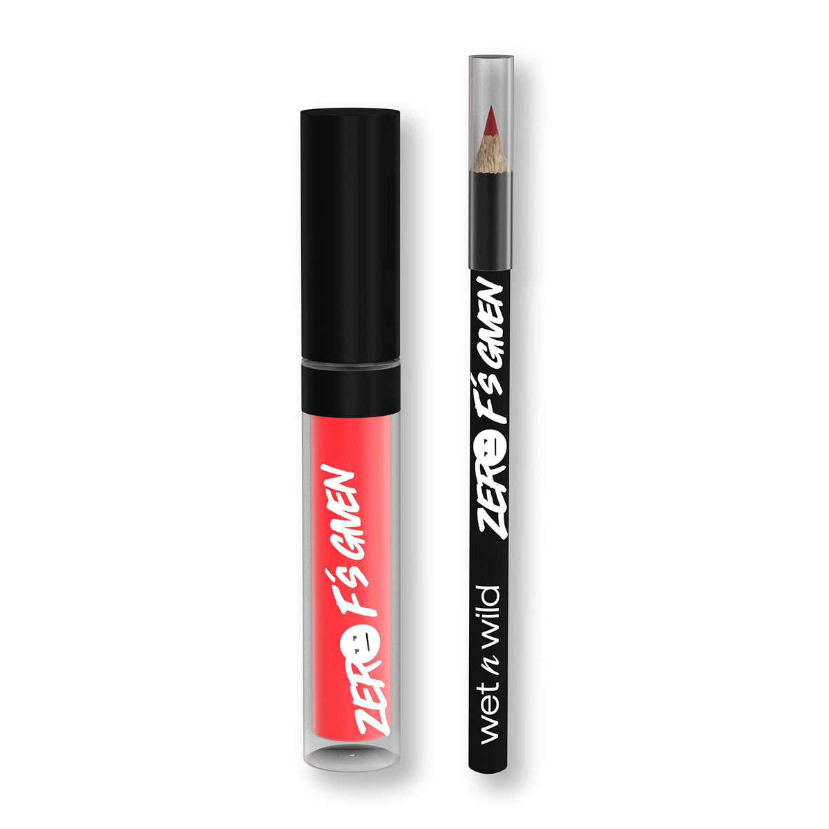 Wet N Wild Mood Lip Kit Zero F'S - Bold Lip Color Set For Vibrant Looks