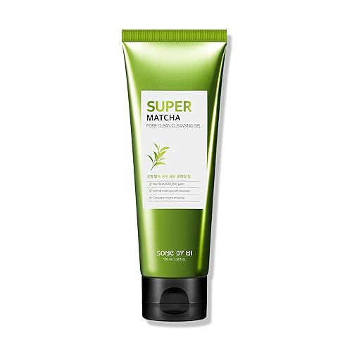 Some By Mi Super Matcha Pore Clean Cleansing Gel - 3.38 Oz - Daily Face Wash For Sensitive Skin