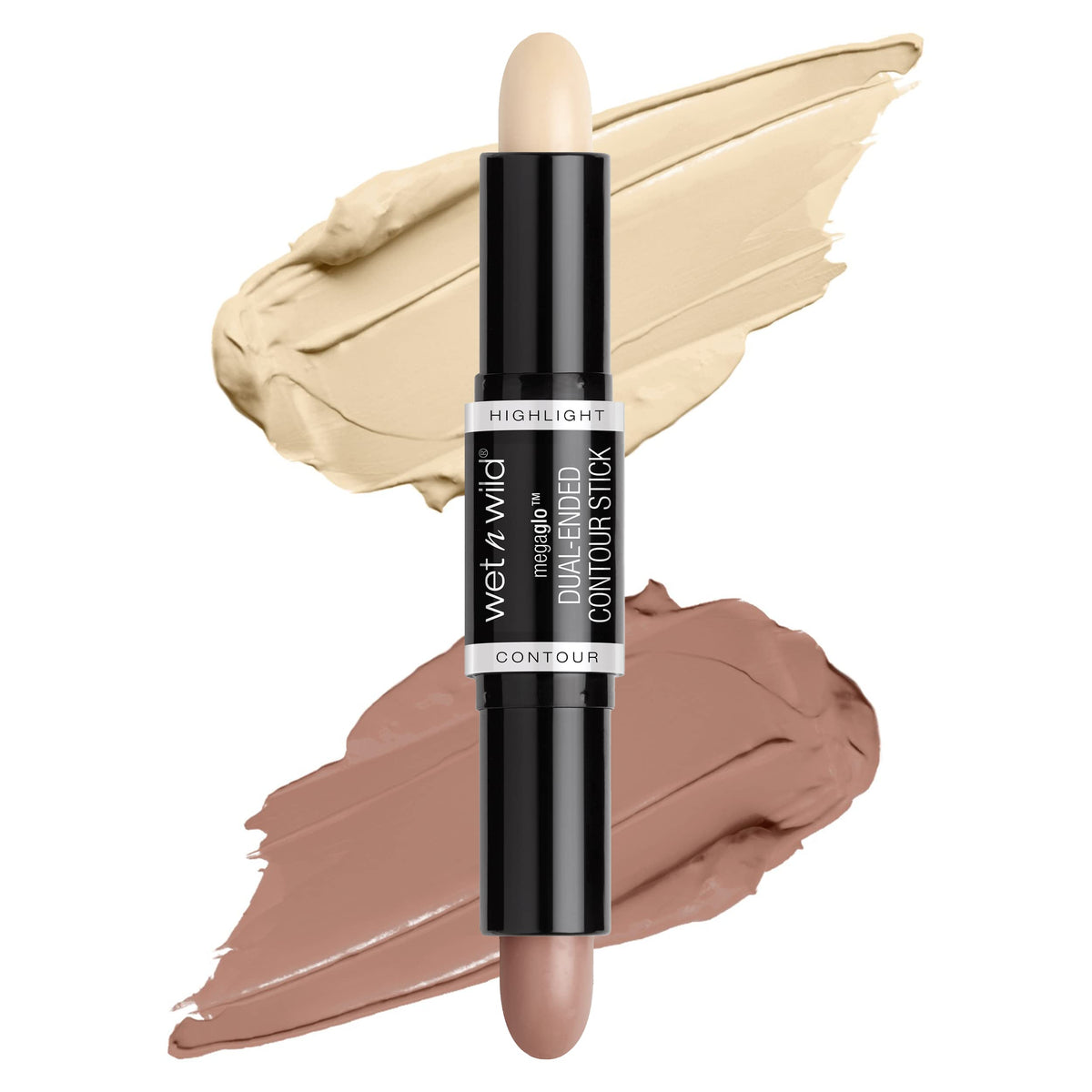 Wet N Wild Megaglo Dual-Ended Contour Stick, Light Medium, Cruelty-Free, 1 Count