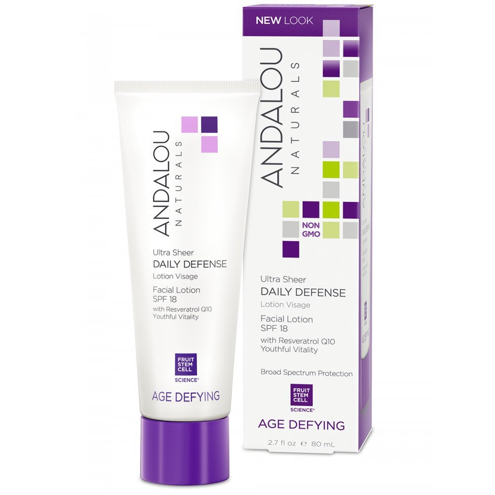 Andalou Naturals Ultra Hydrating Face Lotion - Daily Moisturizer For Radiant Skin