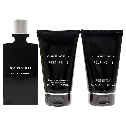 Carven Pour Homme Men Gift Set - 299.7g Luxury Fragrance for Him