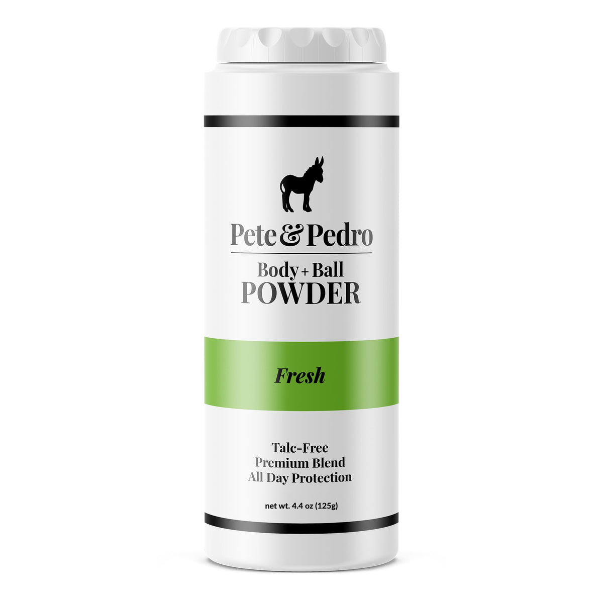 Pete & Pedro Body & Ball Powder, Talc-Free Deodorant For Men, Fresh Scent, 5 Oz