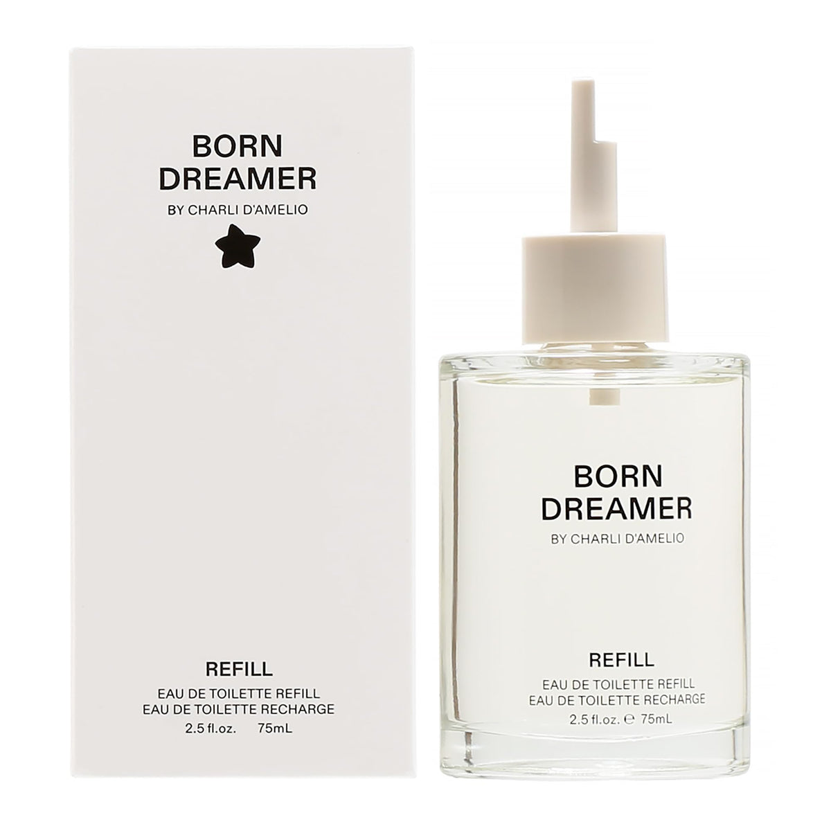 Charli D'Amelio Born Dreamer Eau De Toilette Refill, 2.5 Fl Oz - Fragrance For Her