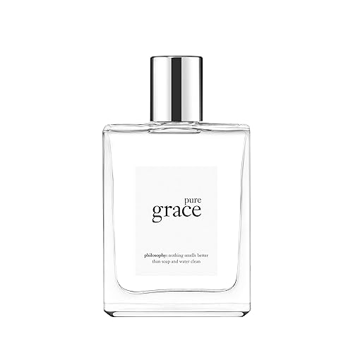 Philosophy Pure Grace Eau De Toilette 4 Oz - Crisp & Clean Women'S Perfume With Water Lily & Musk