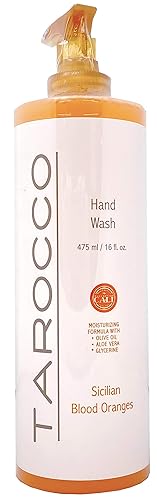 Baronessa Cali Tarocco Blood Orange Hand Wash - Refreshing & Invigorating - 16 Fl Oz