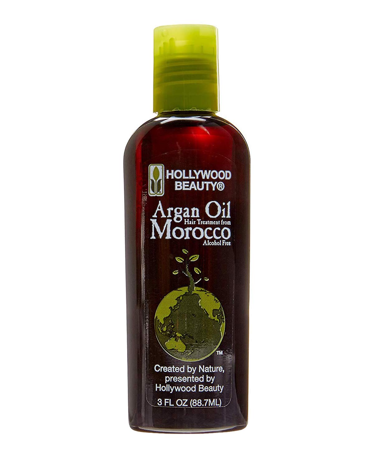 Hollywood Beauty Argan Oil Hair Treatment, Red, 3 Fl Oz - Nourishing Hair Care Solution