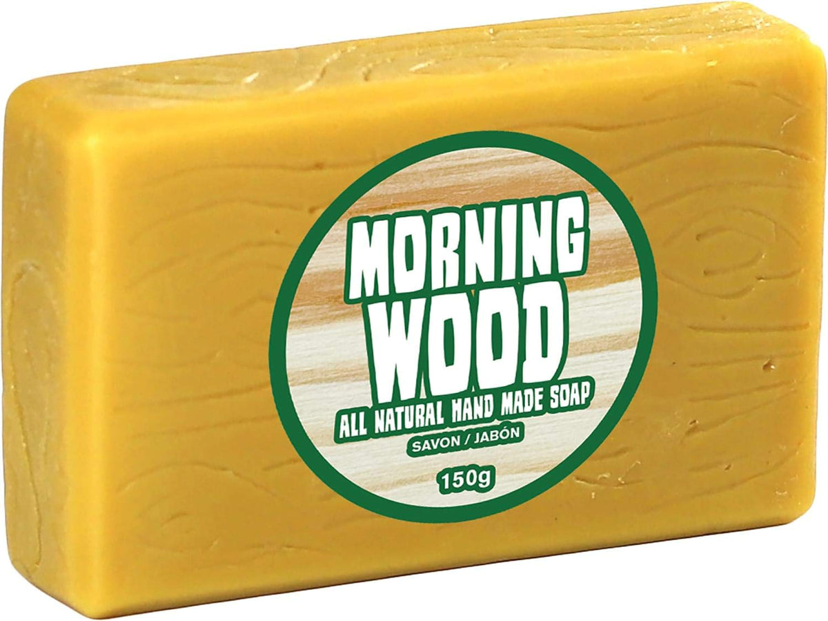 Gamago Morning Wood All Natural Glycerin Soap - Funny Gift For Friends & Family