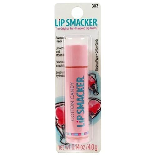 Bonne Bell LipSmacker Cotton Candy Lip Balm 6 Pack - Pink Flavor, 1 Count