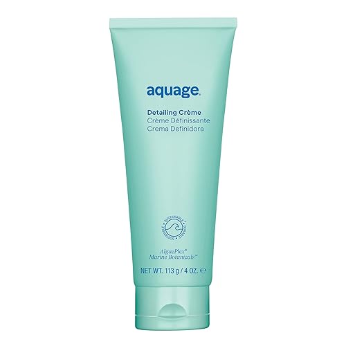 Aquage Detailing Crème 4 Fl Oz - Light Texture Definition, Enhances Shine, Smooths Flyaways