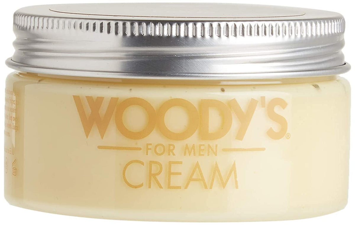 Woodys Styling Cream for Men  Flexible Styling Cream  Controls Curly and Wavy Hair  34 oz 2Pack