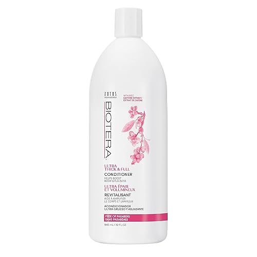 Biotera Ultra Thick & Full Sheer Volume Conditioner, 32 Fl Oz - Volume Boosting Hair Care