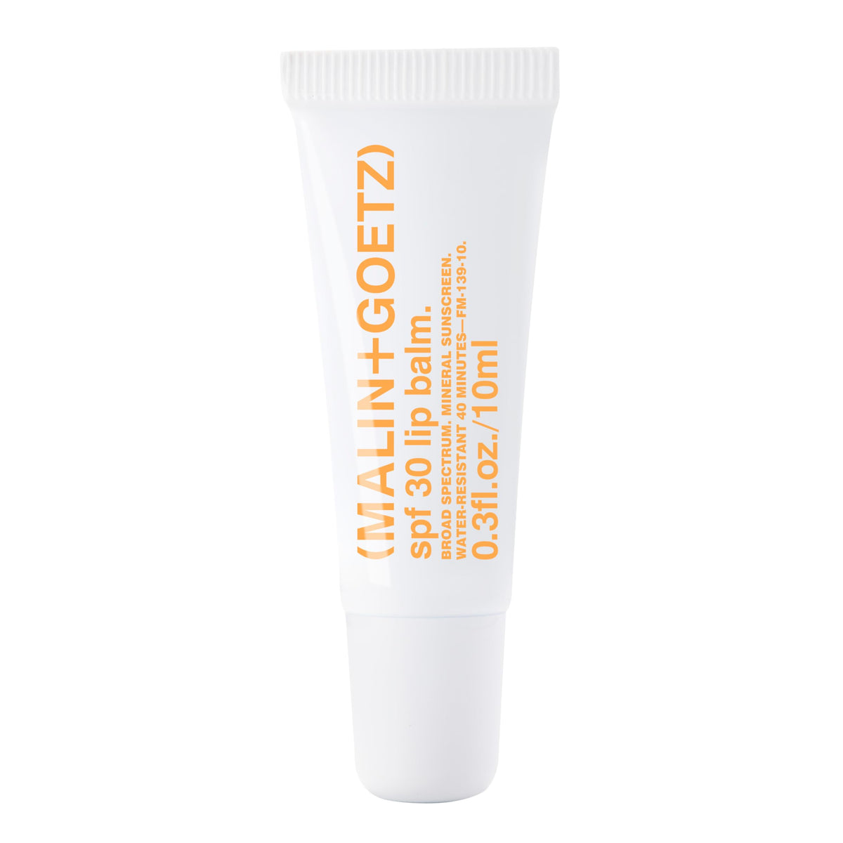 Malin + Goetz Spf 30 Lip Balm, Water Resistant Moisturizer, 0.3Fl Oz, Sunscreen For Lips