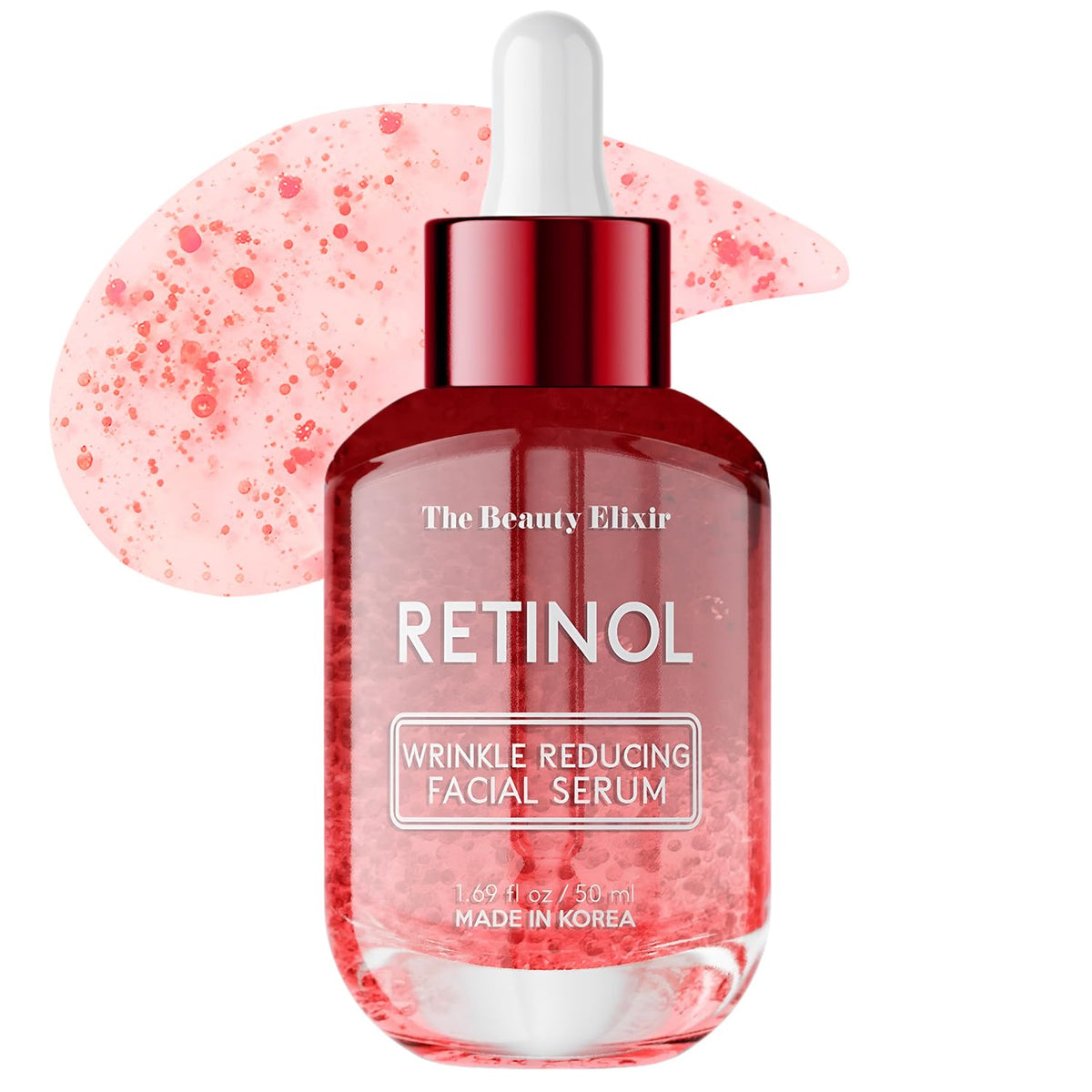 The Beauty Elixir Retinol Serum - Anti-Aging Treatment For Wrinkles & Acne Marks, 1.69 Oz