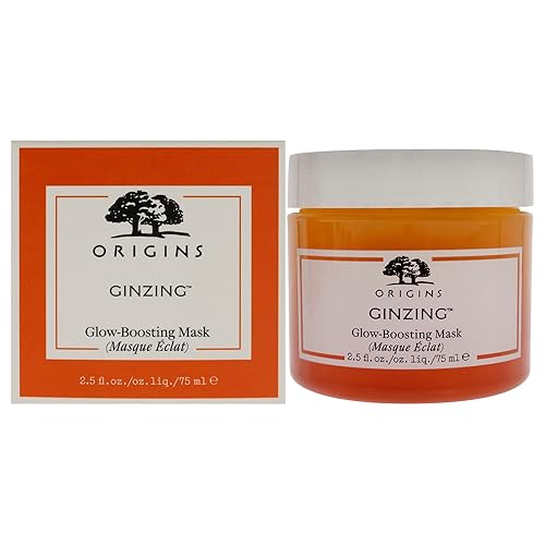 Origins Ginzing Glow-Boosting Face Mask For Women, 2.5 Oz, Brightening Skincare