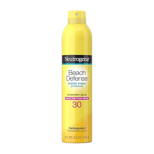 Neutrogena Beach Defense Sunscreen Spray Spf 30, Water-Resistant, 8.5 Oz - Fast-Drying Protection