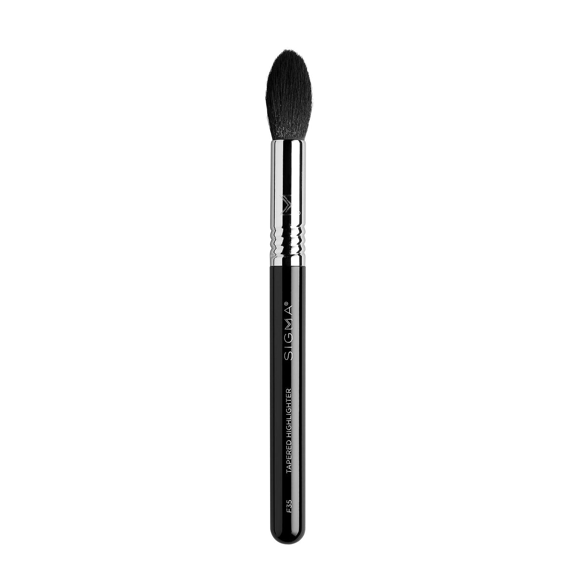 Sigma Beauty F35 Tapered Highlighter Brush - Synthetic Fibers For Highlighting & Contouring