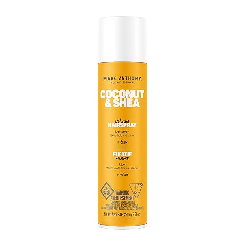 Marc Anthony Coconut Oil Volume Hairspray, Paraben-Free, 8.8 Oz, Basic Hair Care