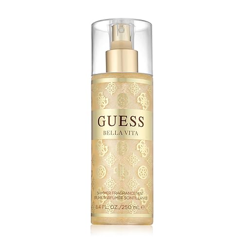 Guess Bella Vita Shimmer Mist 8.4 Fl Oz - Luxurious Fragrance For All-Day Freshness