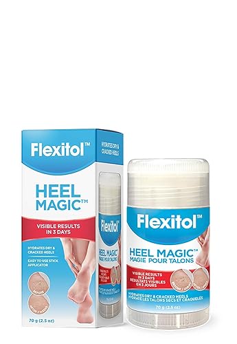 Flexitol Heel Magic - Dry Skin & Rough Heels Treatment With Shea Butter & Vitamin E, 2.5 Oz