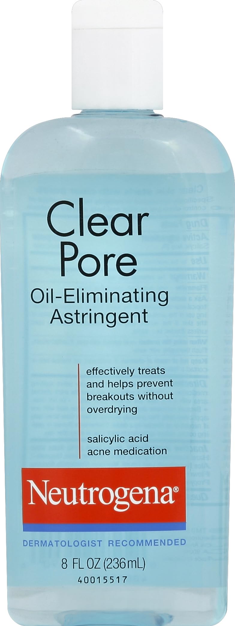 Neutrogena Clear Pore Oil Eliminating Astringent, 8 Fl Oz - Acne Control & Oily Skin Solution