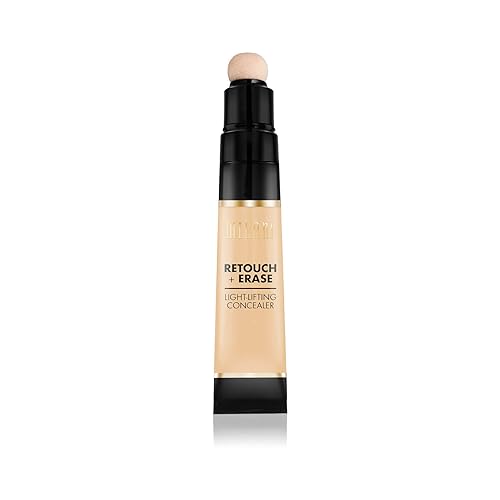 Milani Retouch + Erase Concealer, Medium Light - 0.24 Oz, Cruelty-Free Liquid For Dark Circles