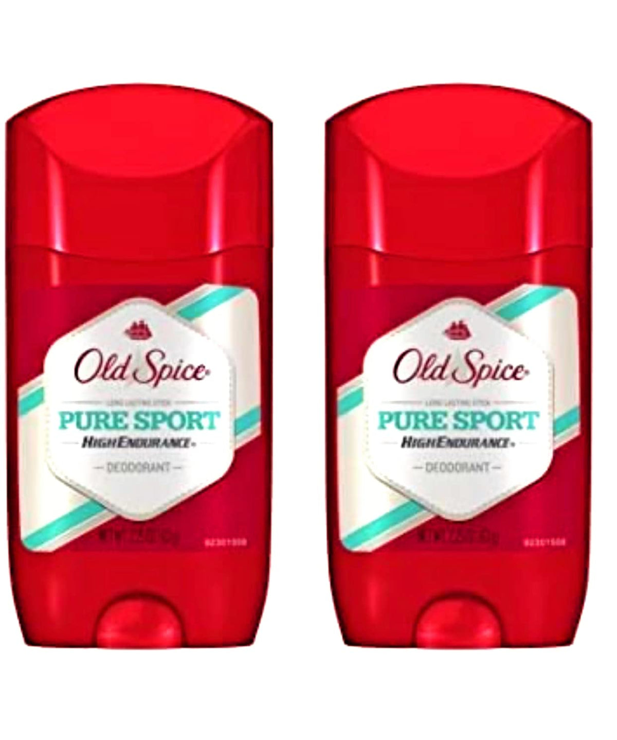 Old Spice Pure Sport Deodorant, 2.25Oz - Pack Of 2, Long-Lasting Freshness