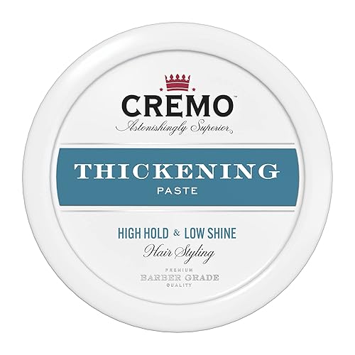 Cremo Barber Grade Thickening Paste, 4 Ounce (Pack Of 3) - Premium Hair Styling Product