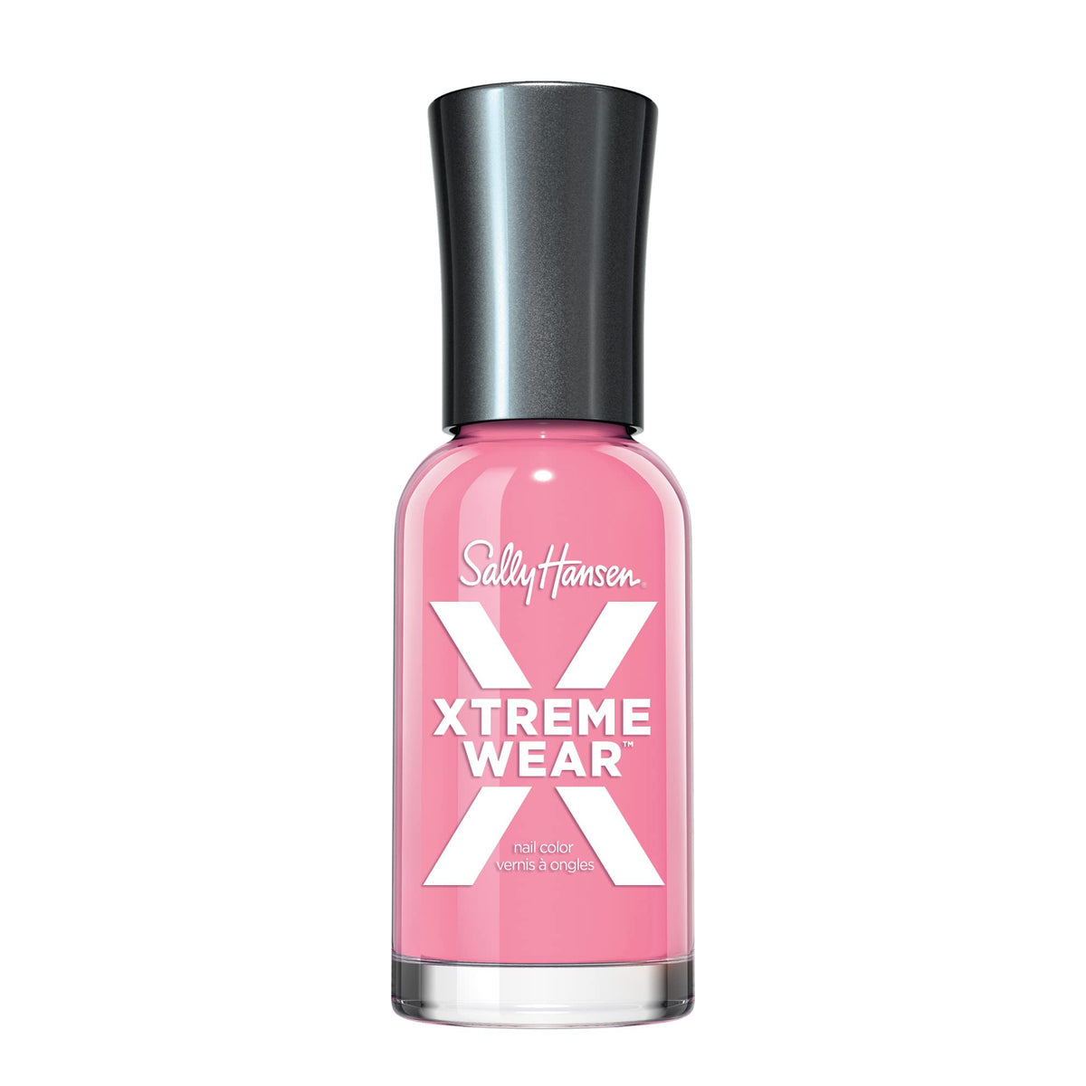 Sally Hansen Xtreme Wear Nail Polish, Watermelon Felon, Streak-Free, Shiny Finish, 0.12 fl oz