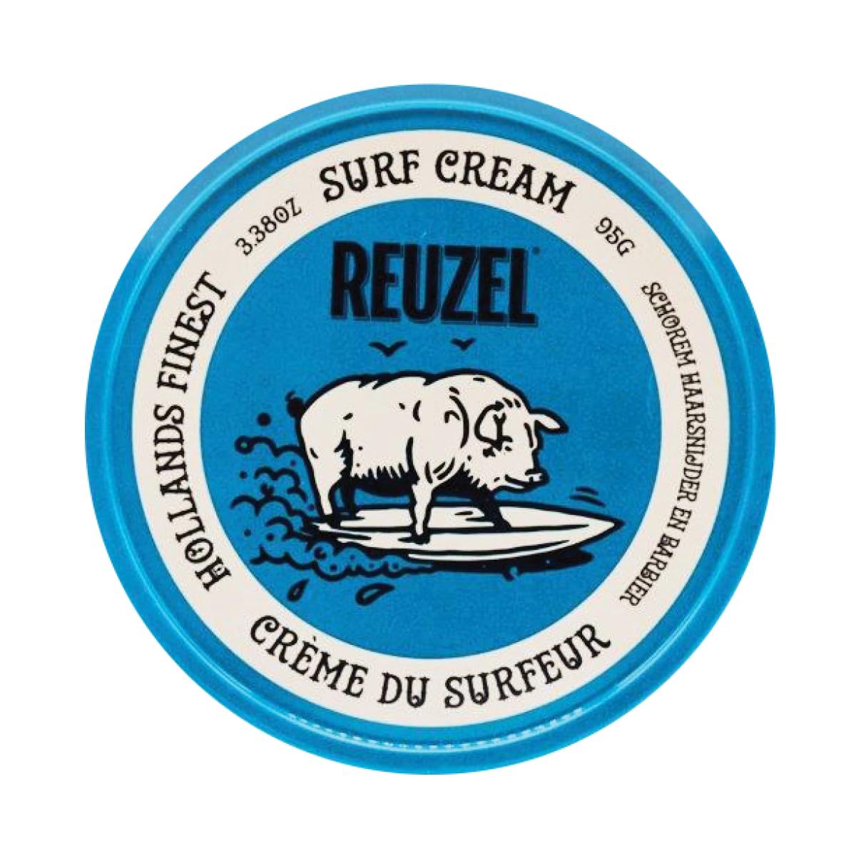 Reuzel Surf Texture Cream For Men, Light Hold, Water Soluble, No Shine, 3.38 Oz