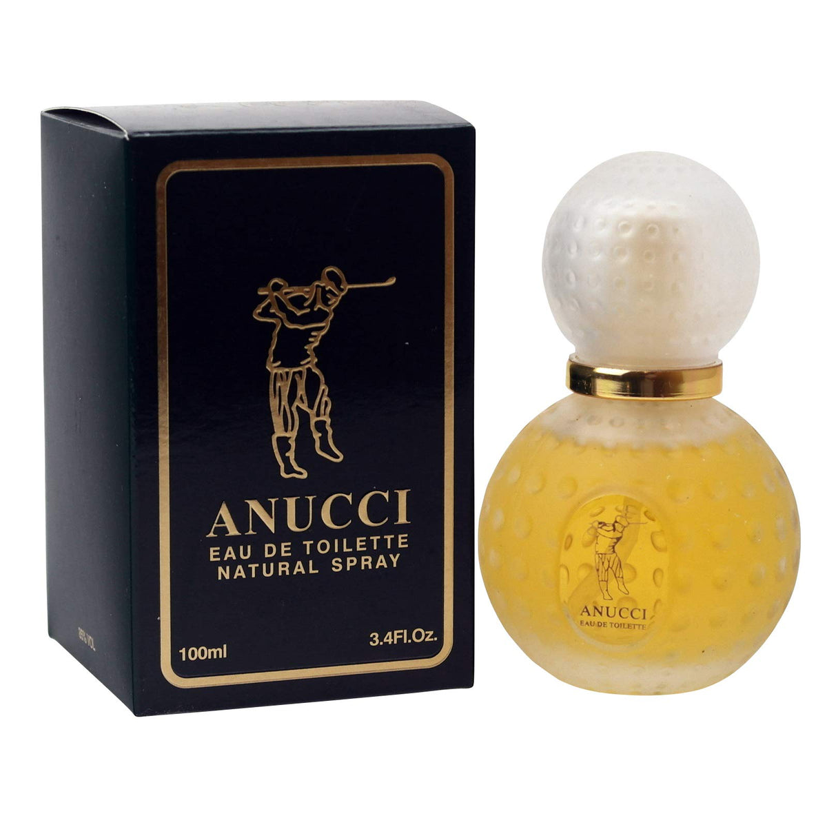 Anucci Eau De Toilette Spray For Men, 3.4 Fl Oz - Designer Fragrance