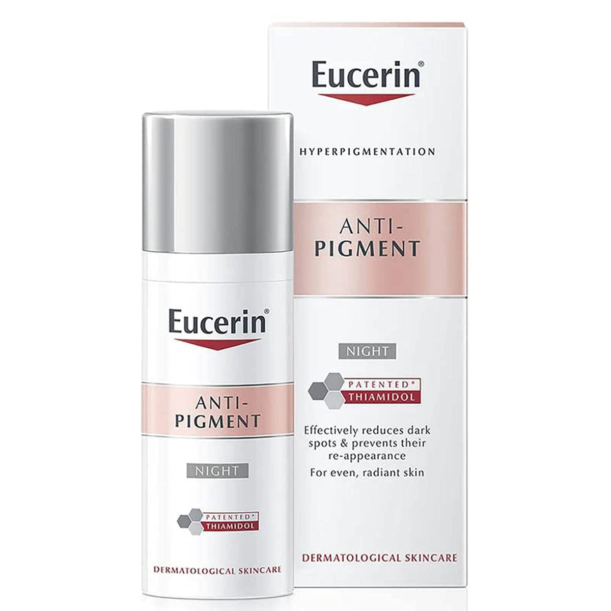 Eucerin Anti-Pigment Night Cream, Pigment Reducing, 50Ml (1.7Oz) For Even Skin