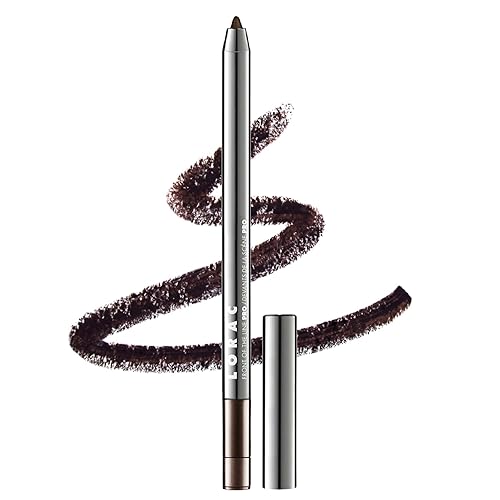 Lorac Front Of The Line Pro Eye Pencil - Dark Brown, 0.012 Oz, Smooth Application, Long-Lasting