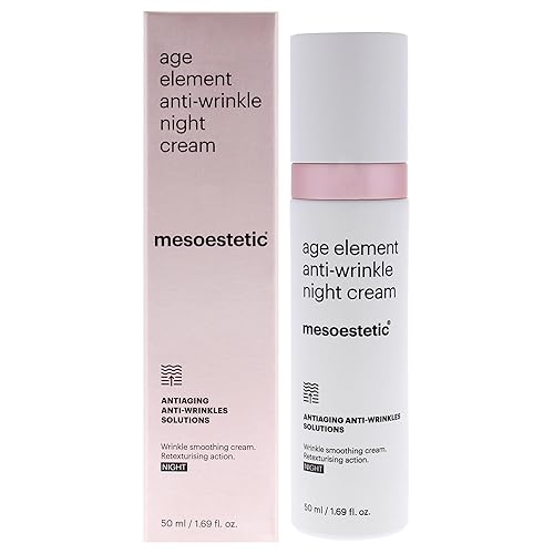 Mesoestetic Anti Wrinkle Night Cream For Unisex - 1.69 Oz, Cranberry, Hydrating Formula