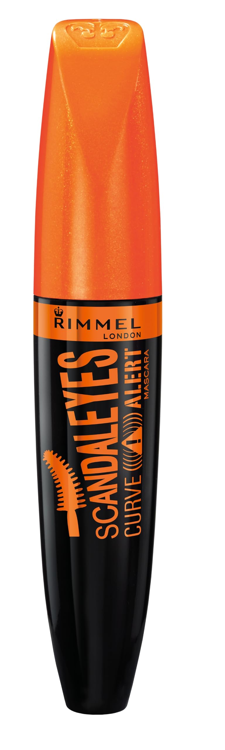 Rimmel London Scandaleyes Curve Alert Mascara, Volumizing & Curling, 0.41Oz, Black