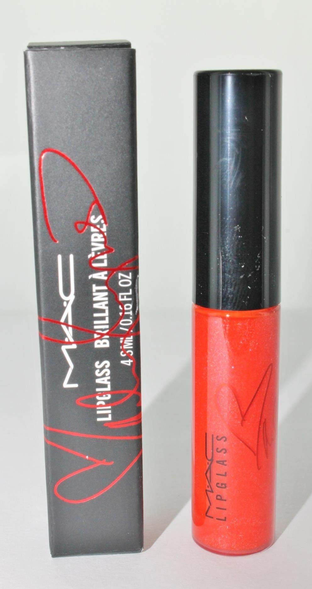 Mac Lipglass Lip Gloss Miley Cyrus Viva Glam 2 - Clear, 1 Count, Iconic Shine