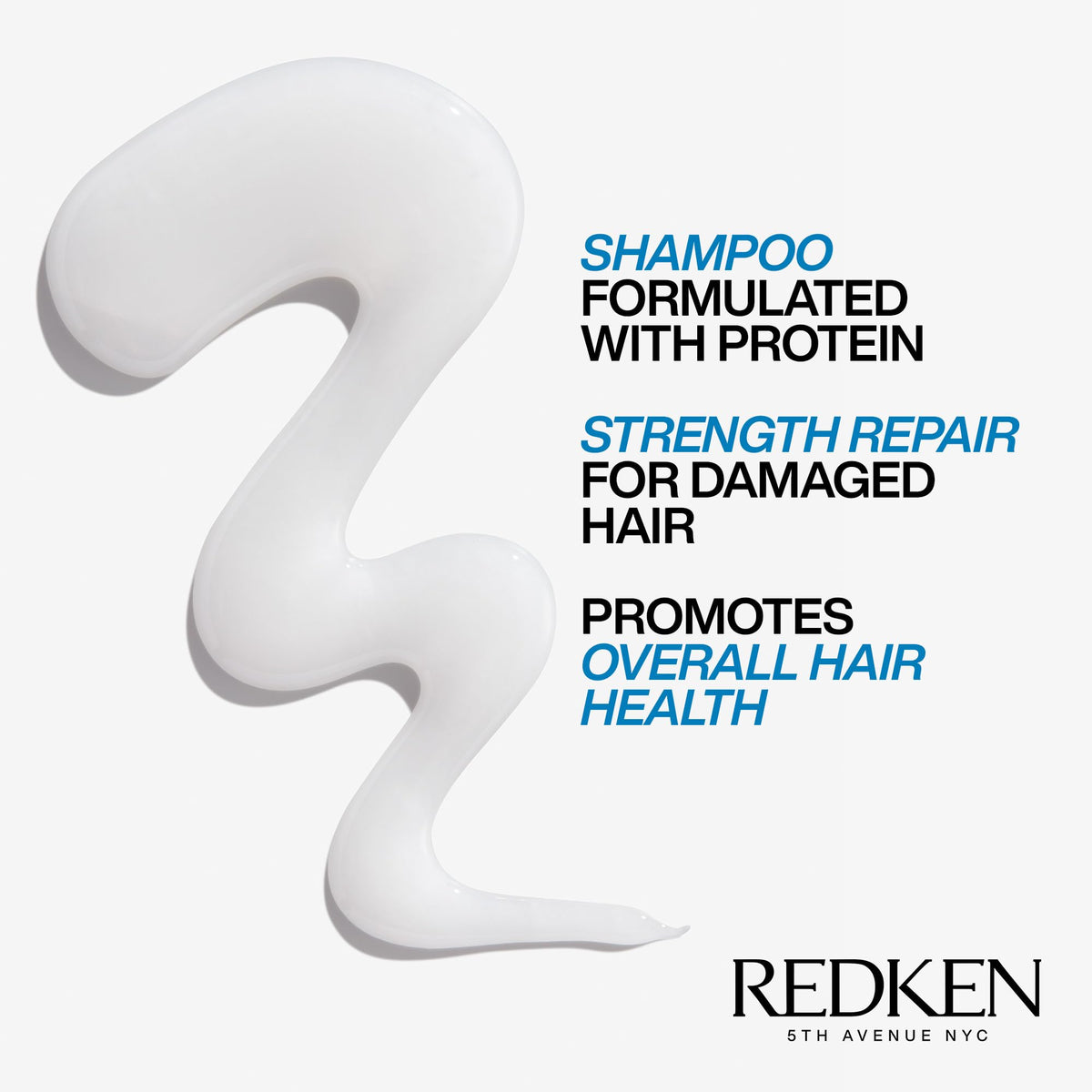 Redken Extreme Shampoo 33.8 Fl Oz - Prevents Breakage, Repairs Damaged Hair, Infused with Proteins