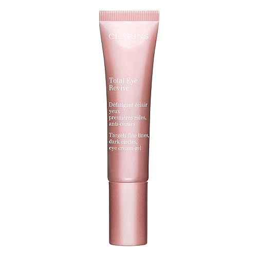 Clarins Total Eye Revive Gel - Anti-Aging Eye Treatment For Dark Circles & Puffiness, 0.5 Oz