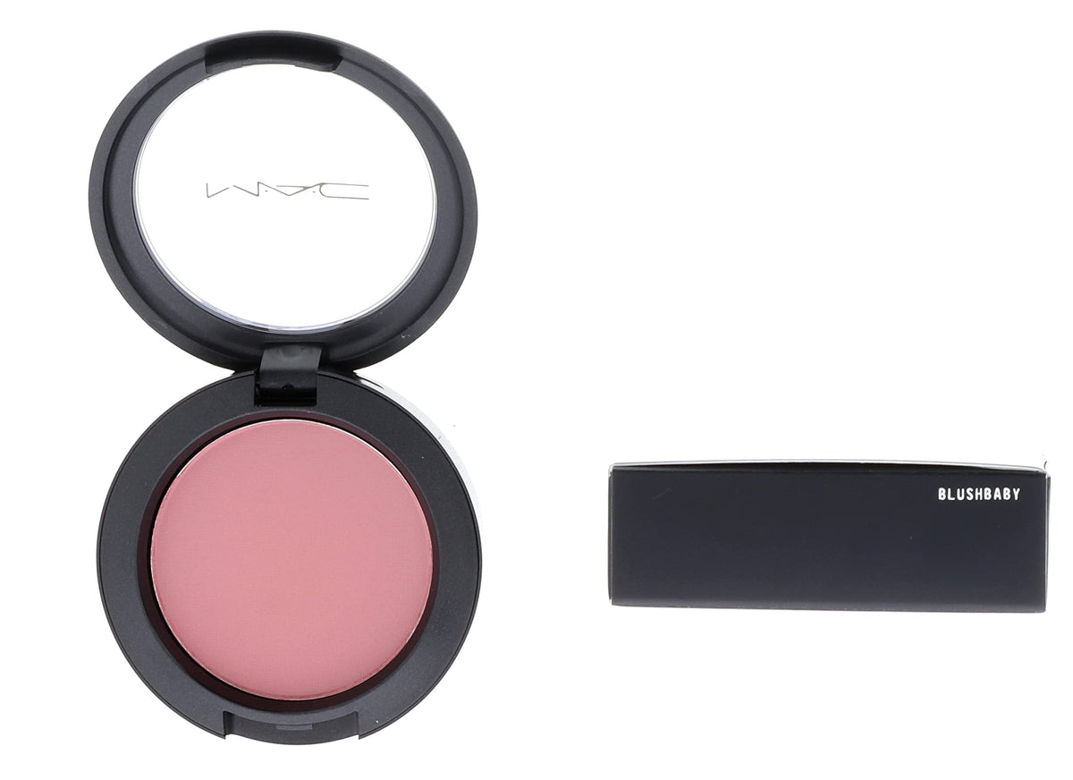 M.A.C Powder Blush In Blushbaby - 0.32 Ounce, Flawless Finish For A Natural Glow