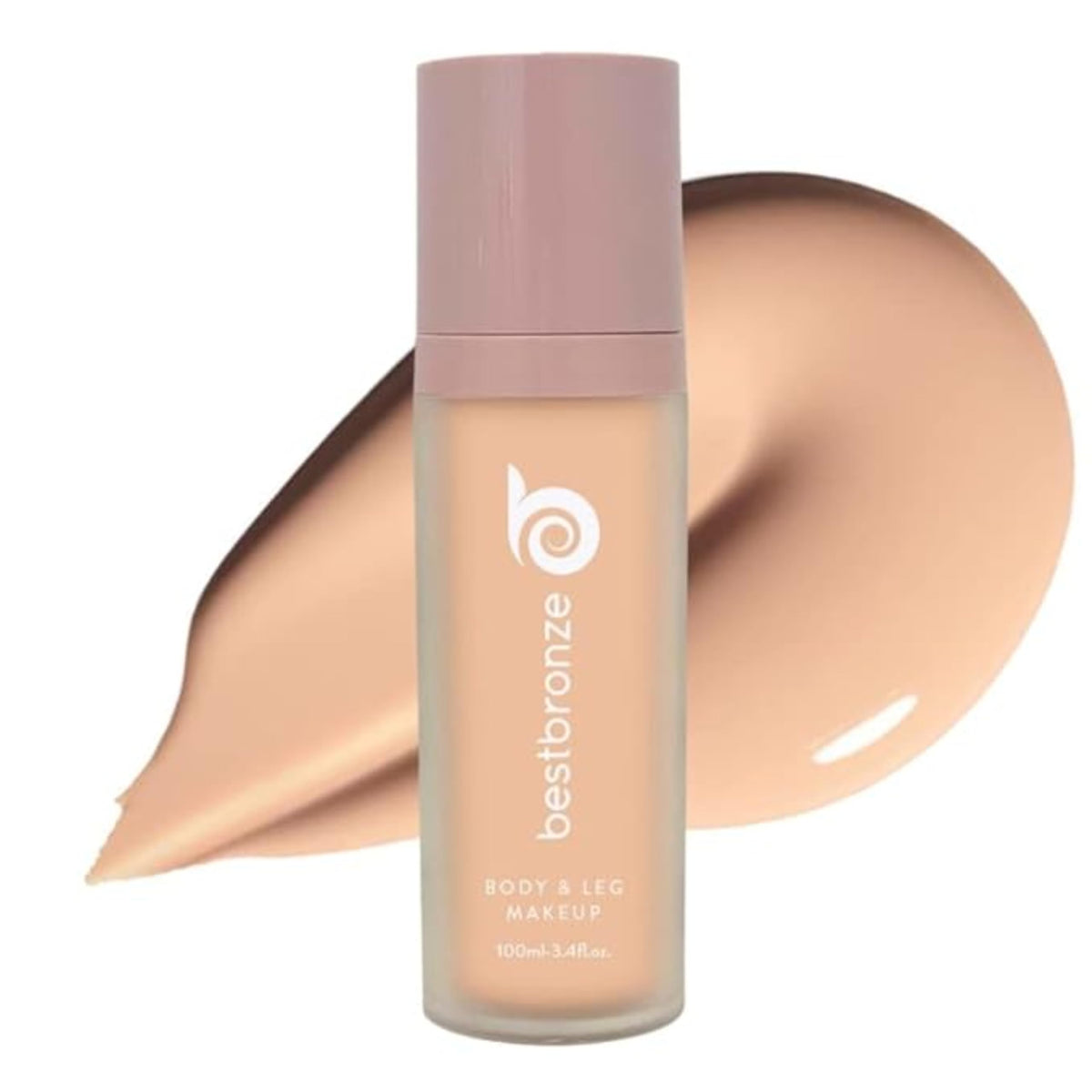 B Bestbronze Best Bronze Bombshell Waterproof Body & Leg Makeup, N6.5 Peachy Beige