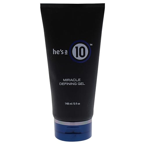 It'S A 10 Men'S Miracle Defining Gel, 5 Oz - Clear Styling Gel For Defined Hair