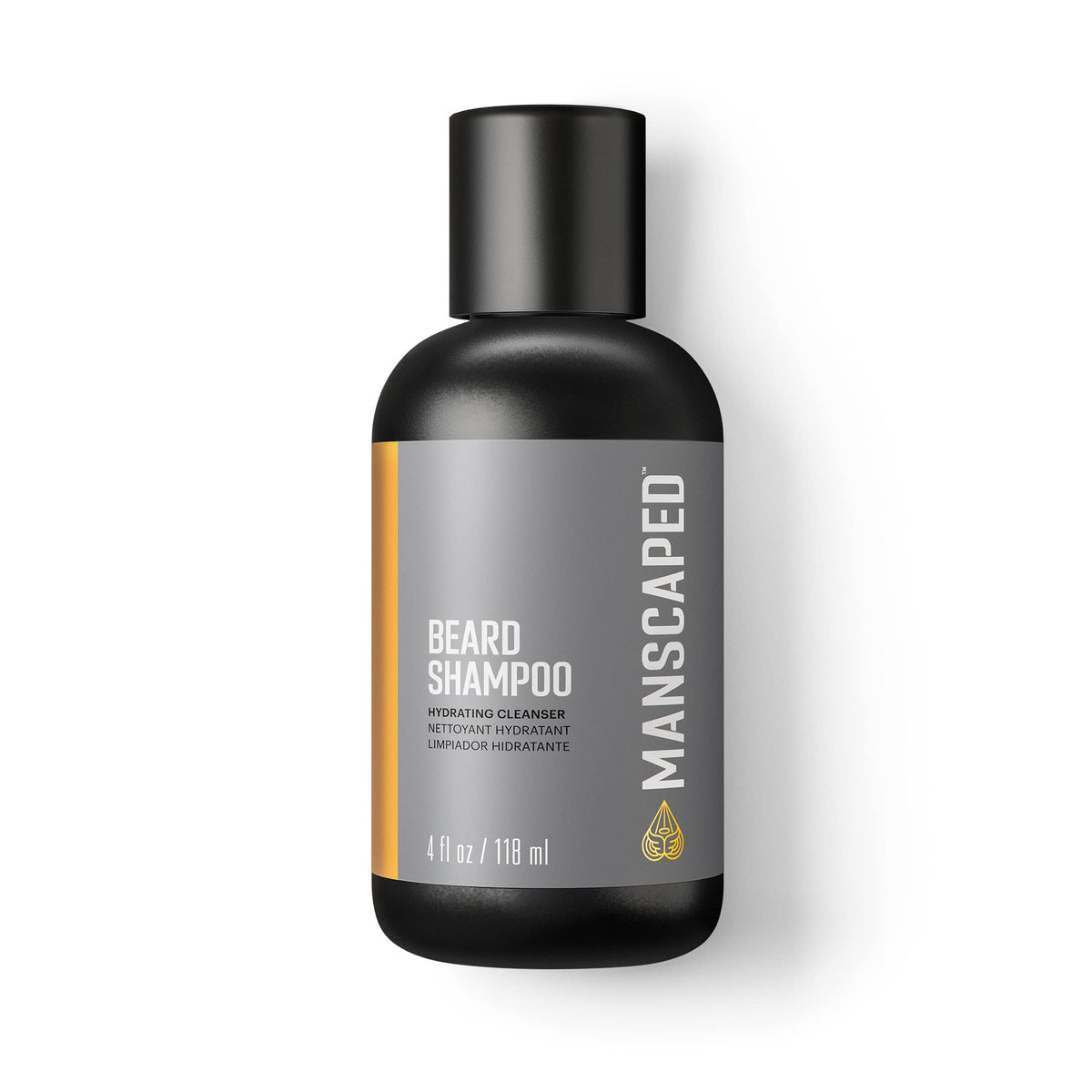 Manscaped® Ultrapremium Beard Shampoo - Hydrating Cleanser With Eucalyptus & Essential Oils, 4 Oz