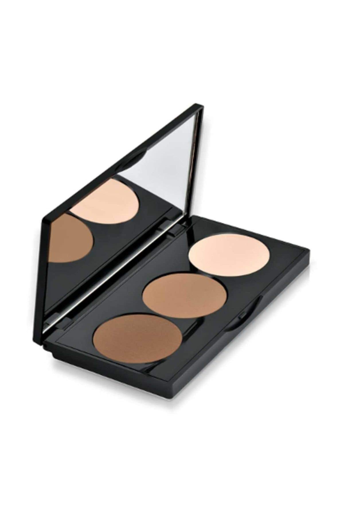 Farmasi Face Palette - Trio Eyeshadow, Blush, Highlighter, Long Lasting, All Skin Types, 0.