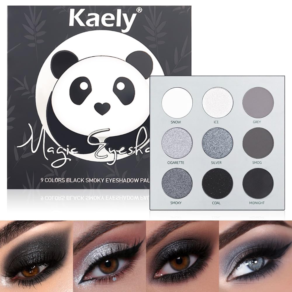 Evpct 9-Color Smokey Eyeshadow Palette - Matte & Shimmer Waterproof Makeup For Stunning Looks