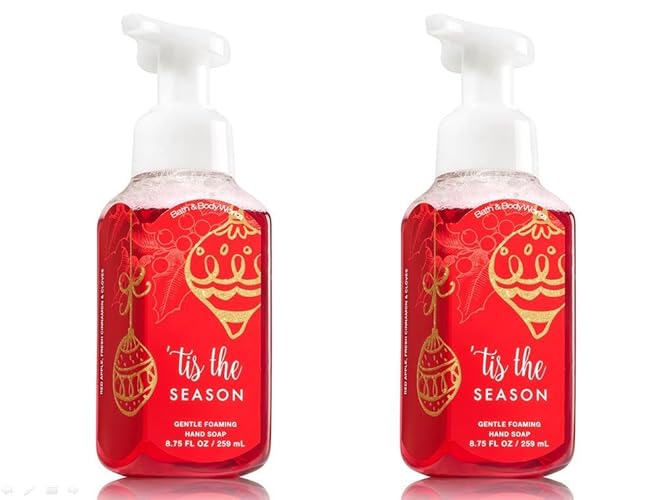 Bath & Body Works Gentle Foaming Hand Soap Tis The Season - 8.75 Fl Oz (Pack Of 2)