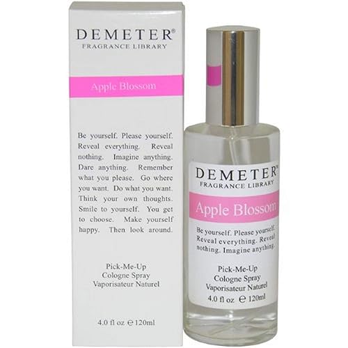 Demeter Apple Blossom Women Cologne Spray, 4 Fl Oz - Fresh Floral Scent for Women, Long-Lasting Fragrance, Perfect Gift