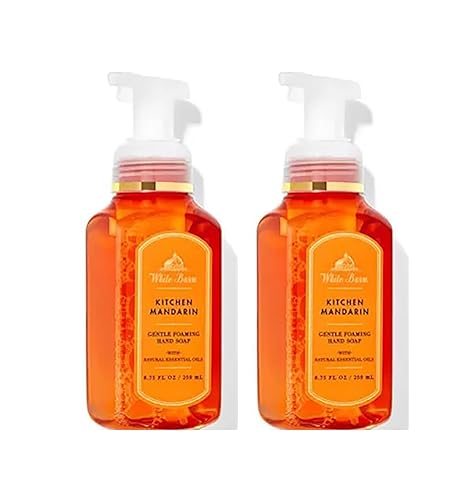 Bath & Body Works Kitchen Mandarin Foaming Hand Soap 2-Pack, 8.75 Fl Oz Each