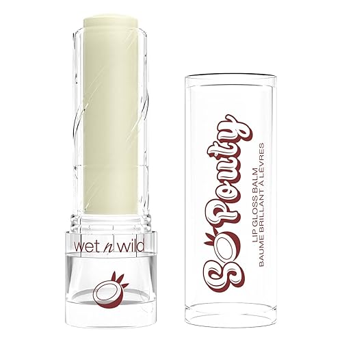 Wet N Wild Perfect Pout Tinted Lip Balm Coconut Flavor, Moisturizing With Hyaluronic Acid